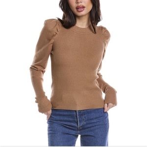 En Saison Mixed Media Top sz S